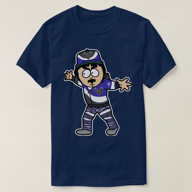 Camiseta Randy Ravens (Diseño del anverso)
