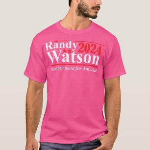 Camiseta Randy Watson 2024 Ese Chico Bien Por El Tote Estad