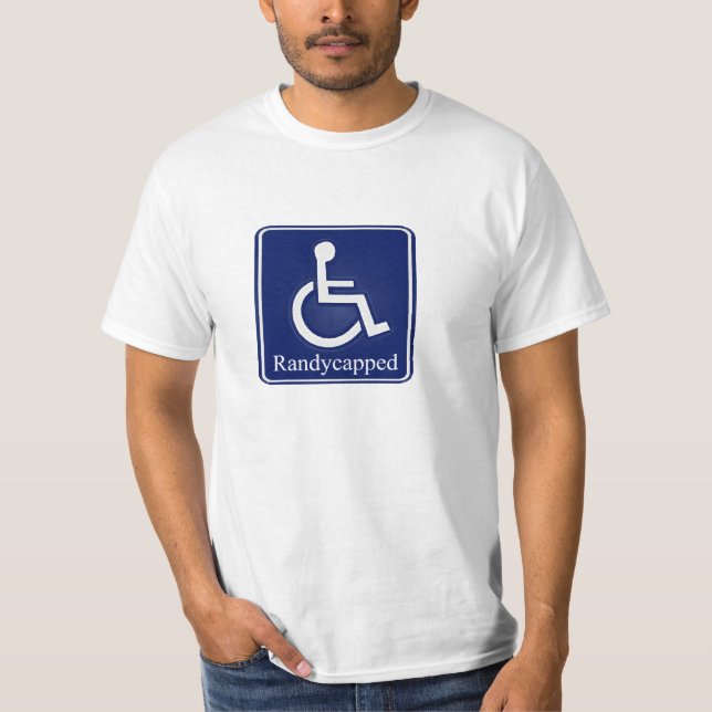 Camiseta Randycapped (Anverso)