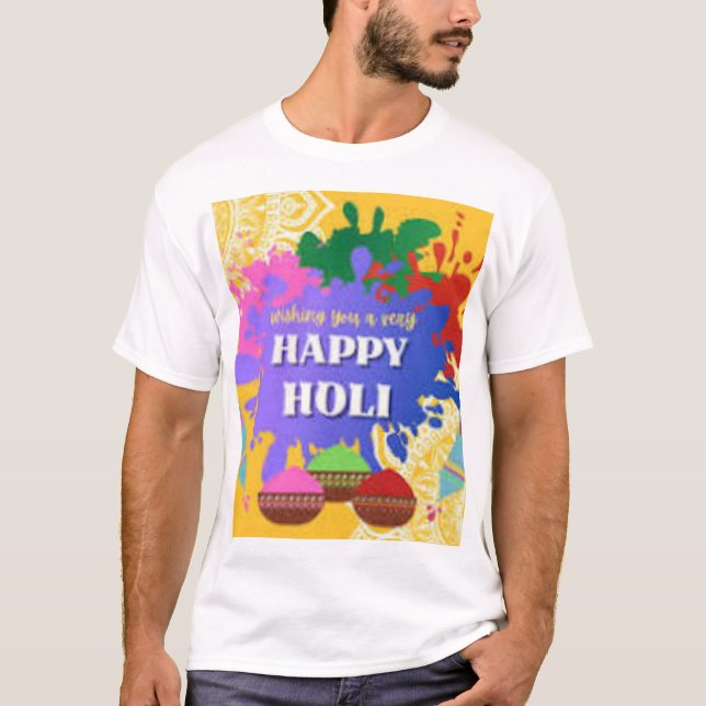 Camiseta Rang Barse - Juguemos al Holi (Anverso)
