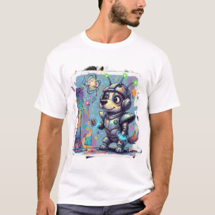 Camiseta Ranger Cachorro Cósmico