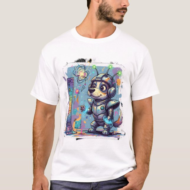 Camiseta Ranger Cachorro Cósmico (Anverso)