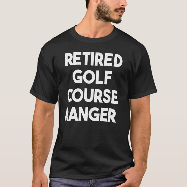 Camiseta Ranger de Campo de Golf Retirado (Anverso)