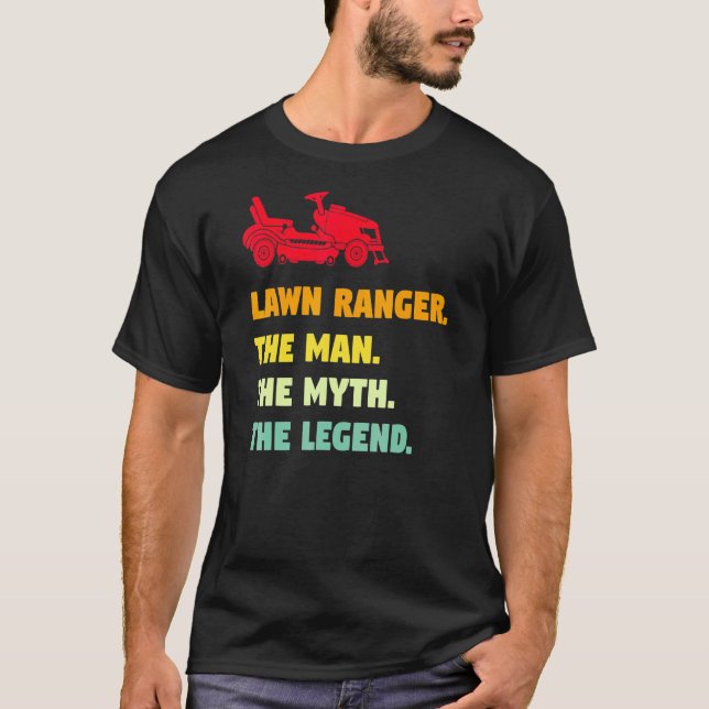 Camiseta Ranger De Césped El Hombre El Ranger De Césped Mit (Anverso)