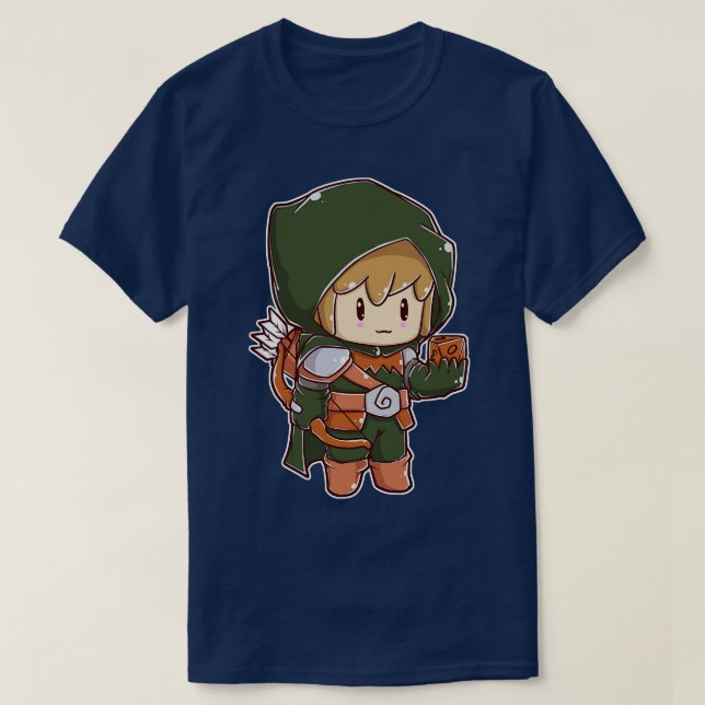 Camiseta Ranger de Chibi (Diseño del anverso)