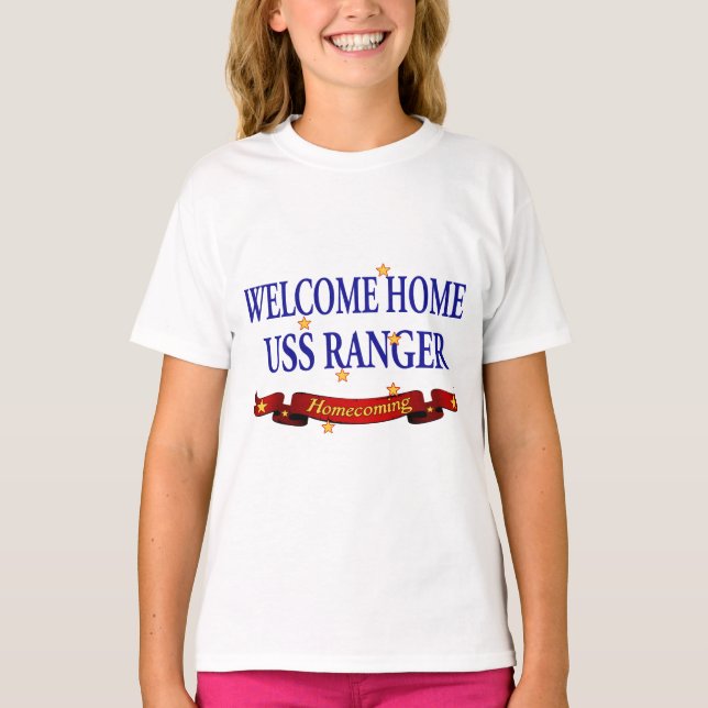 Camiseta Ranger de USS de Bienvenida (Anverso)
