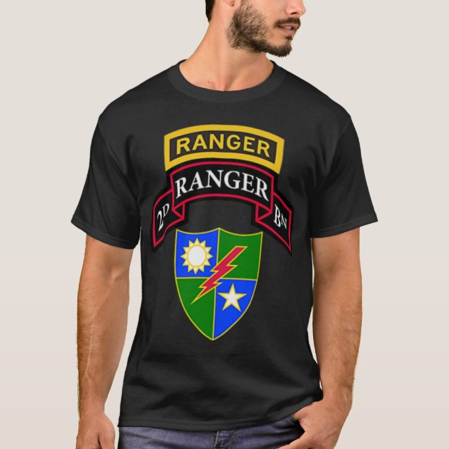 Camiseta Ranger del Ejército de Estados Unidos - Segundo Ba (Anverso)