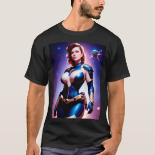 Camiseta Ranger espacial de ciencia ficción Vivid Retro 50
