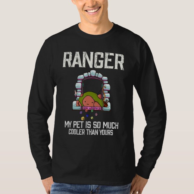 Camiseta Ranger My pet is so much cooler than yours 1 (Anverso)
