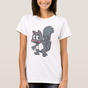 Camiseta Ranger Rick   Gray Squirrel Waving
