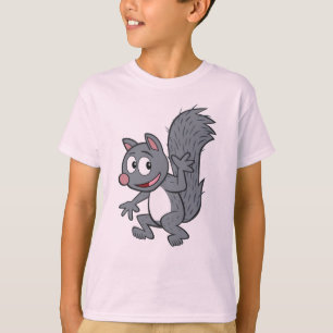 Camiseta Ranger Rick   Gray Squirrel Waving