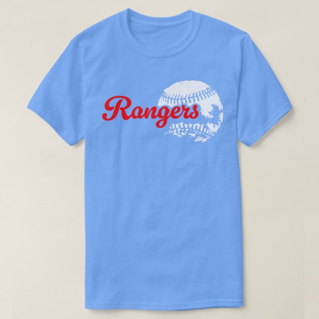 Camiseta Rangers Baseball 1 (Diseño del anverso)