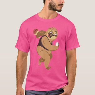 Camiseta Rango Con Mesa De Tenis Bat Ball Ping Pong Table T