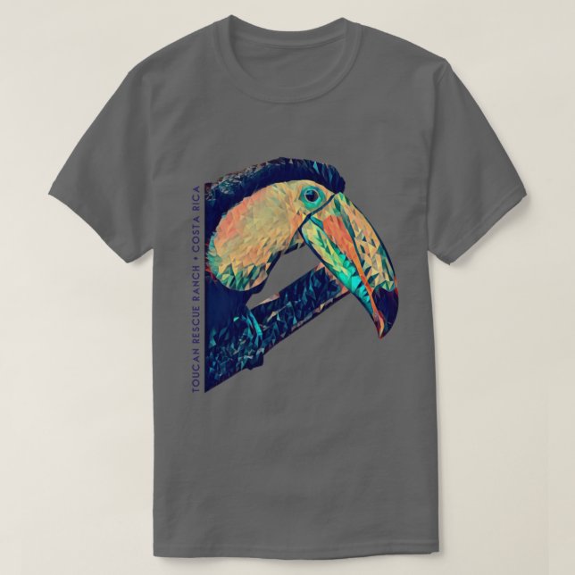 Camiseta Rango de Rescate Turco - Toucan Geométrico (Diseño del anverso)