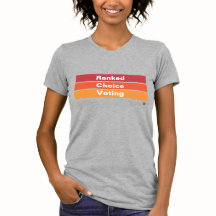 Ranking Choice Voting 3 stripes T-Shirt