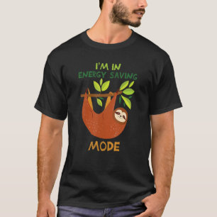 Camiseta Ranura Colgando En Modo De Ahorro De Energía