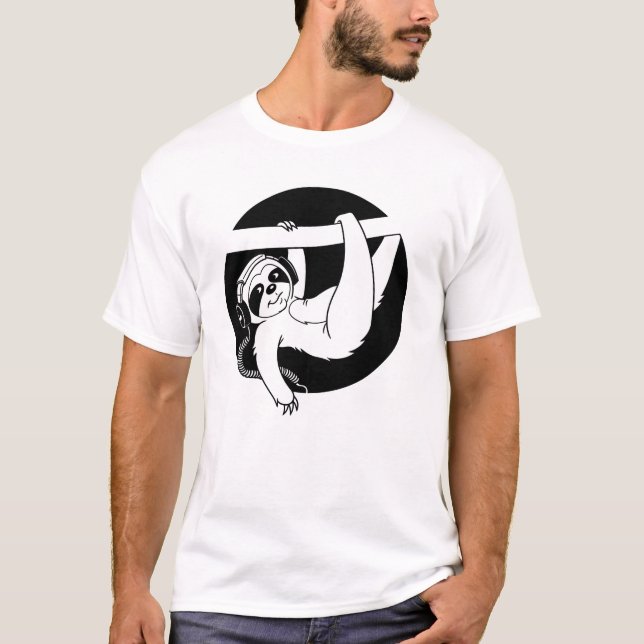 Camiseta Ranura con auriculares (Anverso)