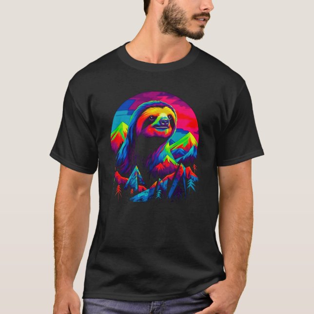Camiseta Ranura de acampada natural (Anverso)