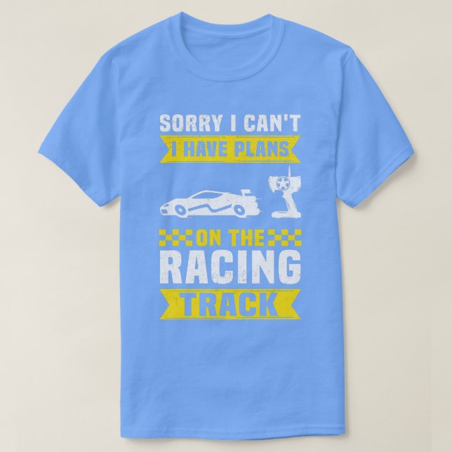Camiseta Ranura de carreras de Carreras de automóviles (Diseño del anverso)