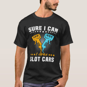 Camiseta Ranura de Carreras del coche del controlador de la