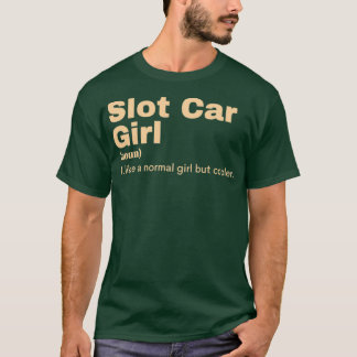 Camiseta Ranura de Chica de coche 3