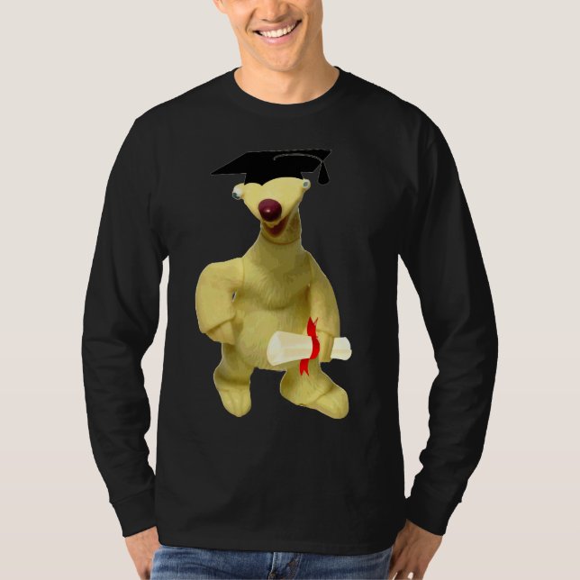 Camiseta Ranura de graduación (Anverso)