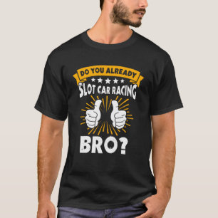 Camiseta Ranura de la ranura del controlador de Carreras de