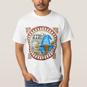 Camiseta Ranuras de campana gnomo 