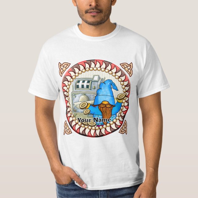 Camiseta Ranuras de campana gnomo  (Anverso)