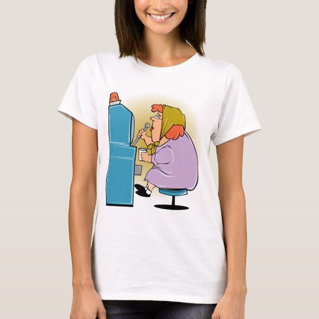 Camiseta Ranuras de la máquina tragaperras - juego a ganar (Anverso)