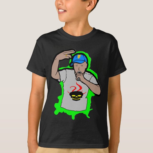 Camiseta Rap 1 de Hip Hop (Anverso)