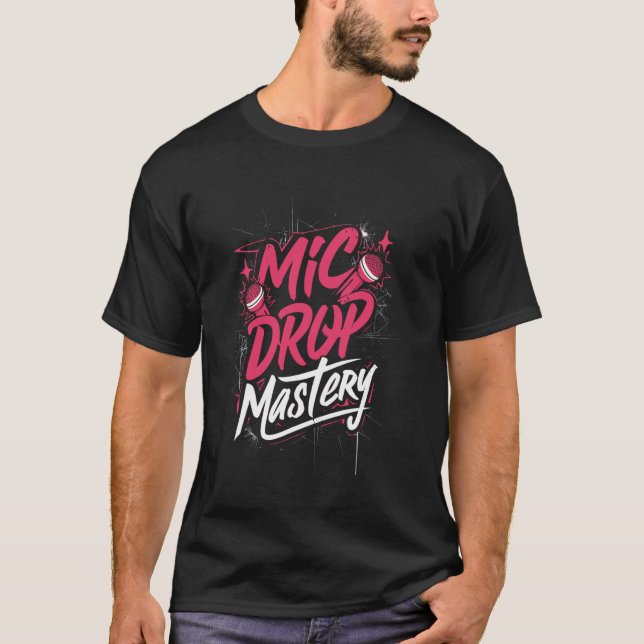 Camiseta Rap Batalla de la competencia de rap estilo libre  (Anverso)