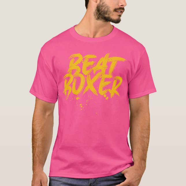Camiseta Rap Beatbox Beatboxer Street Guay Ghetto Artista H (Anverso)