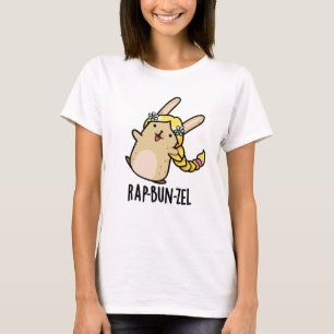 Camiseta Rap-bun-zel Funny Bunny Pun