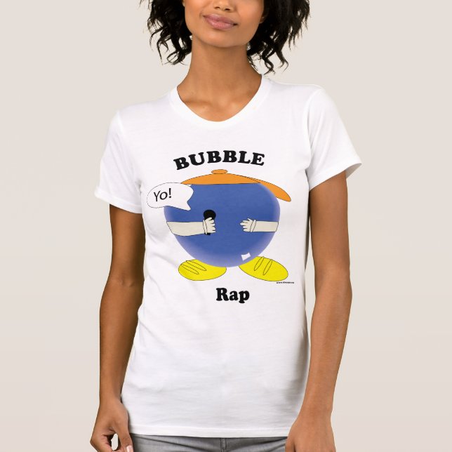 Camiseta Rap de burbujas (Anverso)