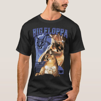 Camiseta Rap de cosecha grande de floppa