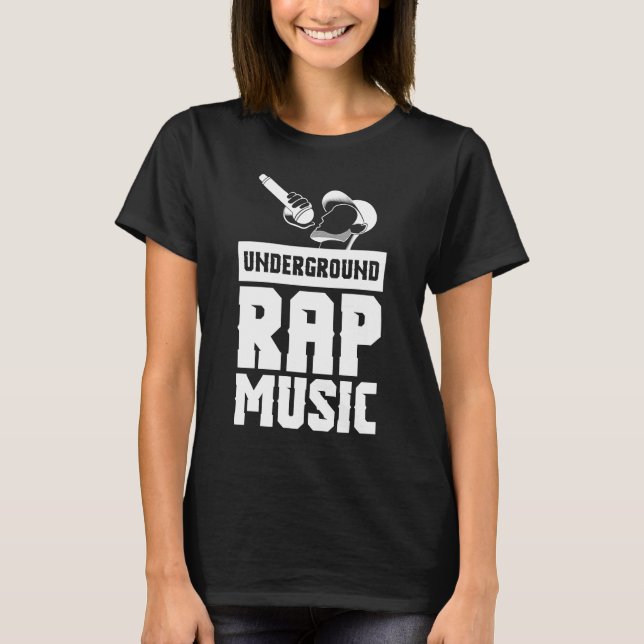 Camiseta Rap de música subterráneo de Guay (Anverso)