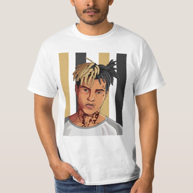 Camiseta Rap del álbum Xxtentacion (Anverso)