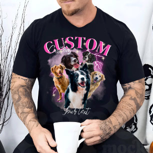 Camiseta Rap divertido retrospectivo de Bootleg personaliza
