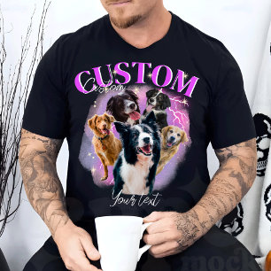 Camiseta Rap divertido retrospectivo de Bootleg personaliza