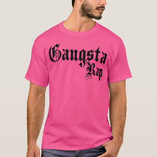 Camiseta Rap Gangsta - Hip Hop 90S Retro