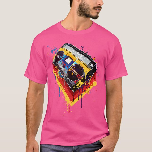 Camiseta Rap Hip Hop Retro Vintage 90 (Anverso)