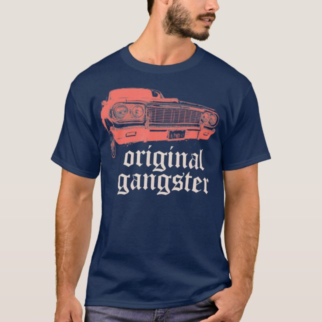 Camiseta Rap Impala Gangsta Original Gangster 64 (Anverso)