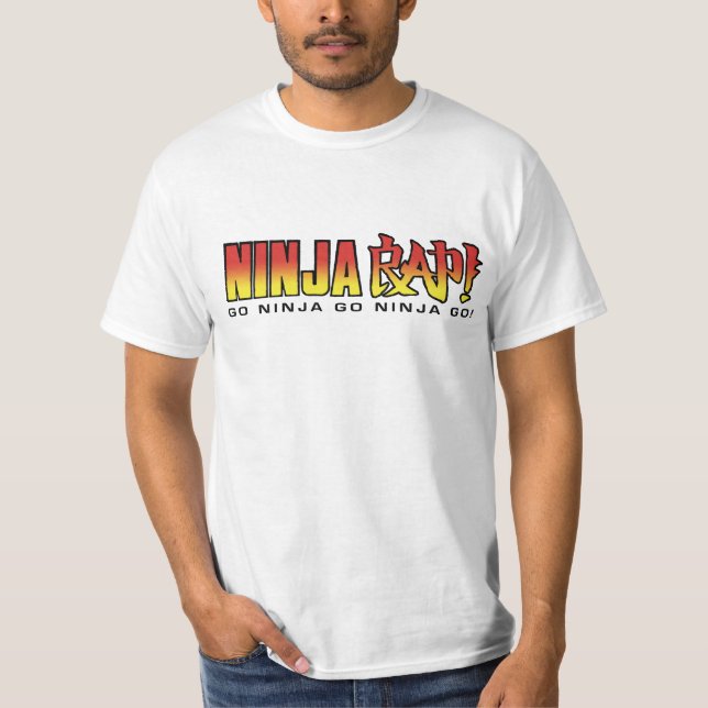Camiseta ¡Rap Ninja! ¡Vamos Ninja, Vamos Ninja Go! (Anverso)