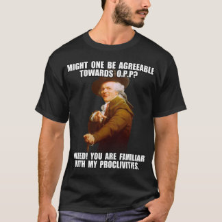 Camiseta Rap OPP de José Ducreux Archiaic