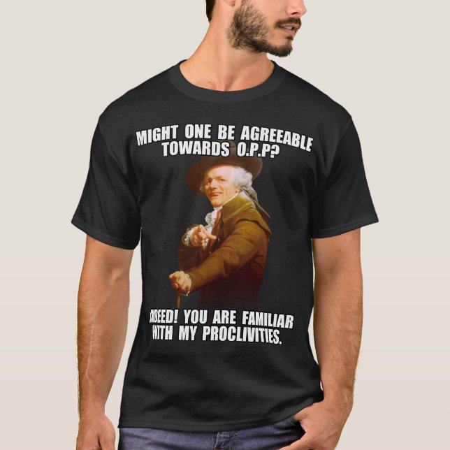 Camiseta Rap OPP de José Ducreux Archiaic (Anverso)