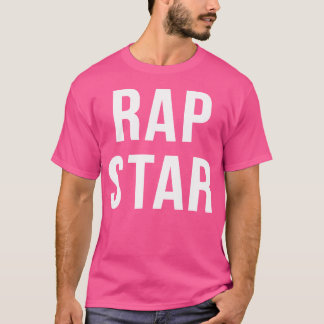 Camiseta Rap Star Novedad Regalo Gracioso Rap Gangsta Rap H