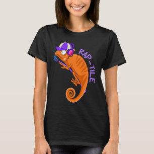 Camiseta Rap tile Rapper Reptile Lover Hip hop Music Herpet