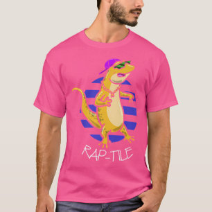Camiseta Rap-Tile Rapper Reptile Lover Hip-Hop Rap Music