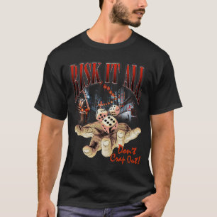 Camiseta Rap vintage Dice Craps Roll Dice Roll Gamble